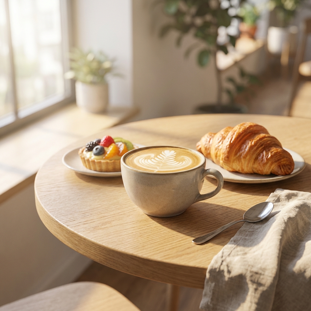 Premium Coffee and Pastry